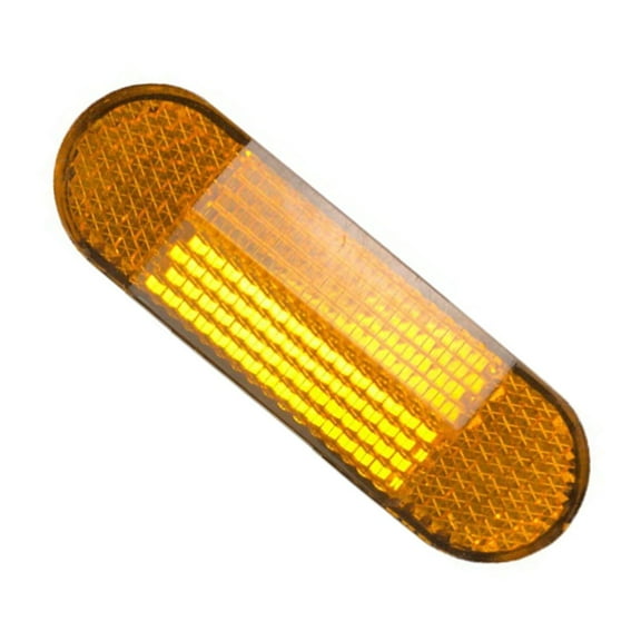 Motorcycle Accessory Reflectors Reflective Safety Plastics Fork Reflectors for Cycles Scooters