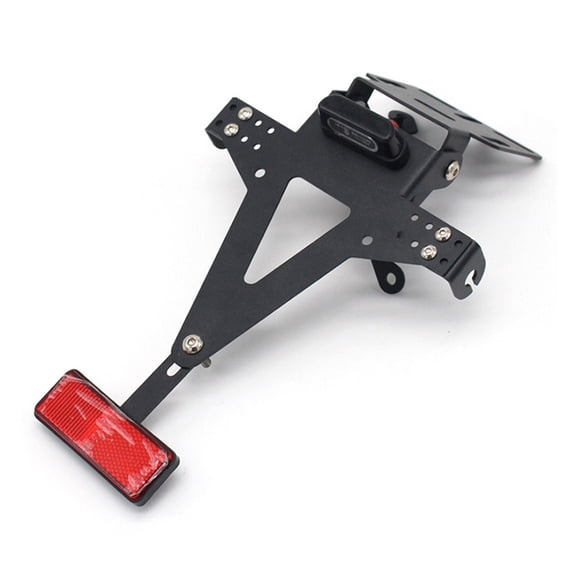 Motorcycle Adjustable Angle License Number Plate Frame Holder Bracket for Yzf for R1 for R3 for R6 for R15 for R25 for Fz6 for Mt-07 for Mt 07