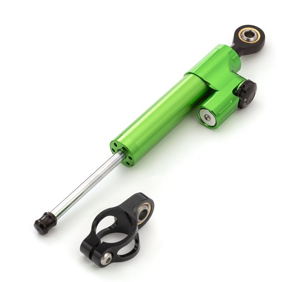 Motorcycle Adjustable Steering Damper Stabilizer Safety Control For GSXR600 GSX-R 600 2001-2010 Green