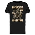 thumbnail image 1 of Motorcycle Adventure Design T-Shirt Men -Image by Shutterstock, Male XX-Large, 1 of 2