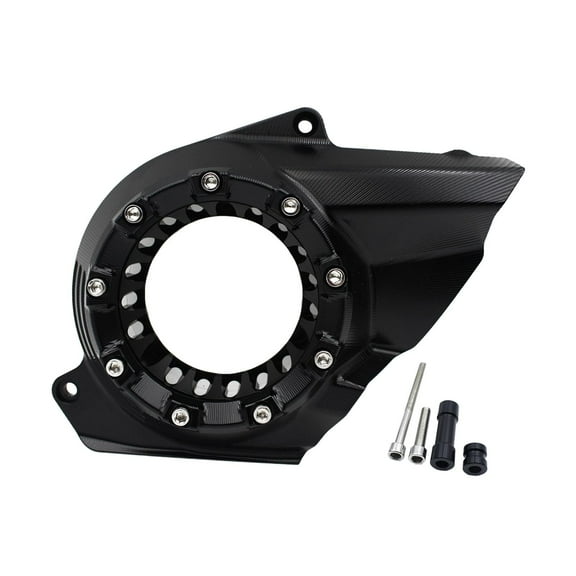 Motorcycle Air Intake Cover Fittings Transmission Caps for Vespa Black