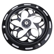 Motorcycle Aluminum Rotating Cooling Fan Cover , Engine Radiator Guard,Engine Modification Stylish Cooling Fan Cover
