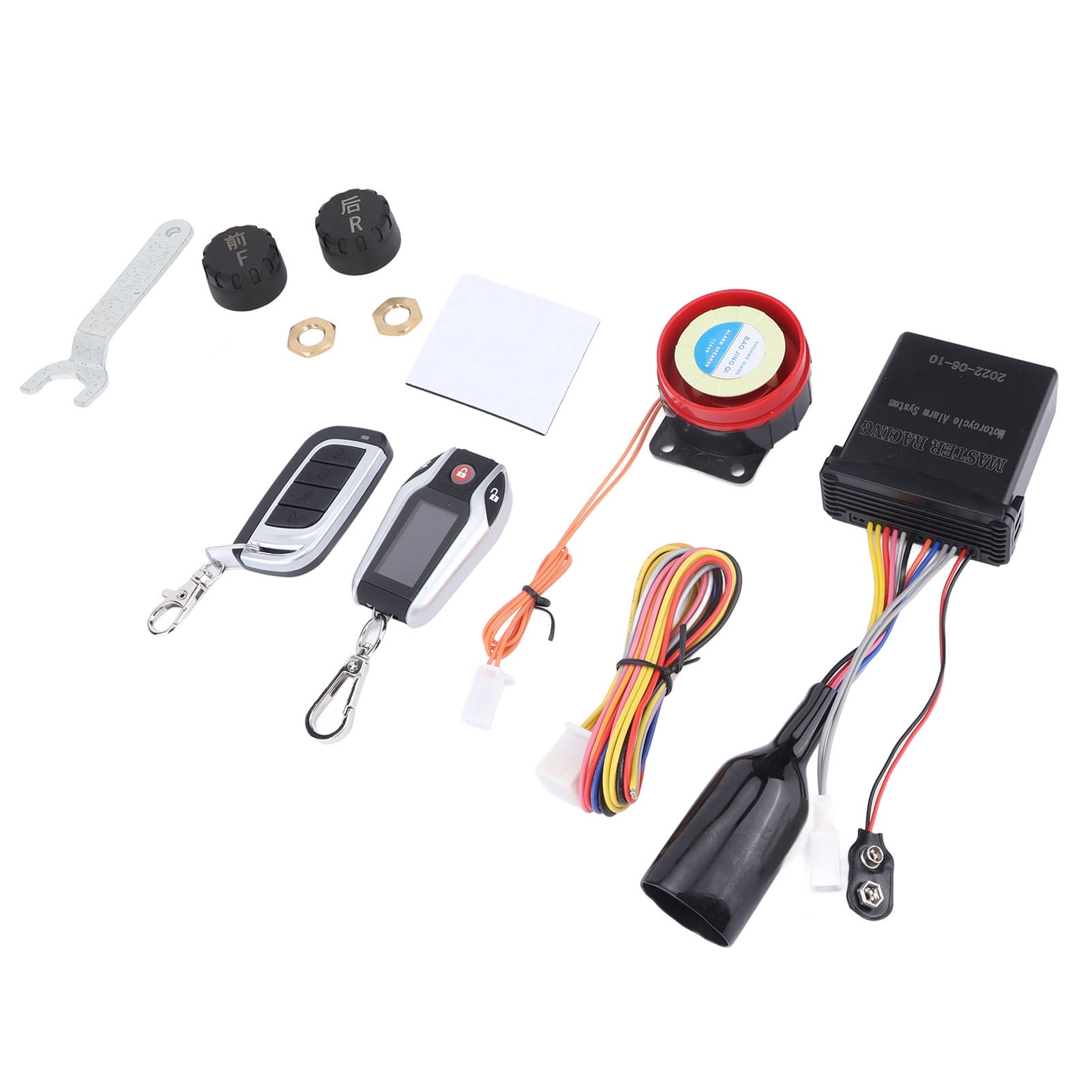 Motorcycle Anti Theft Alarm Security System Qiilu 2 Way Motorcycle Alarm System 105125db