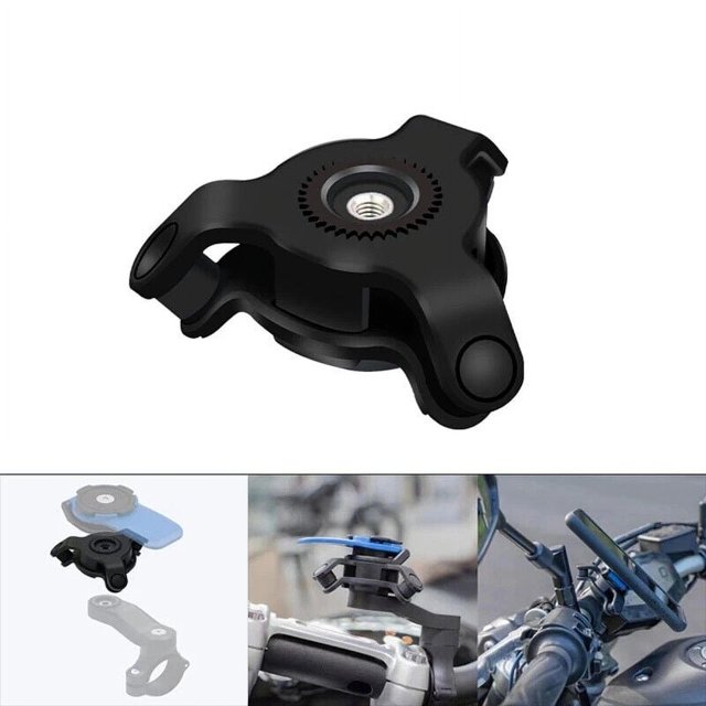 Motorcycle Anti Vibration Dampener Mount Holder For QuadLock Cycling