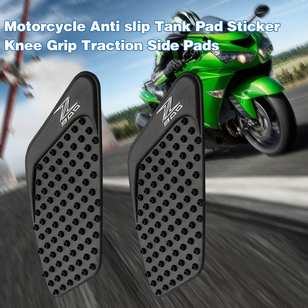 Motorcycle Anti slip Tank Pad Sticker Knee Grip Traction