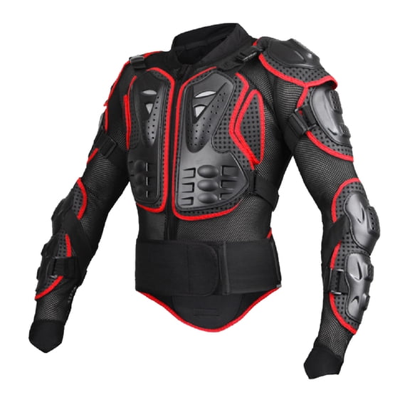 Motorcycle Armor Protective Jacket Chest Spine Guard Adjustable Riding Gear Gear XL