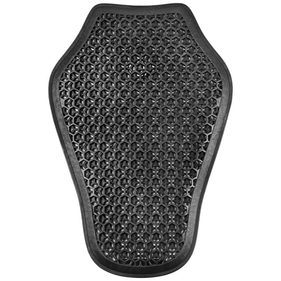 Motorcycle Back Armor, Rubber Impact Resistance, Lightweight Breathable 3D Mesh, 15.7x10.6 Inches for Various Riders