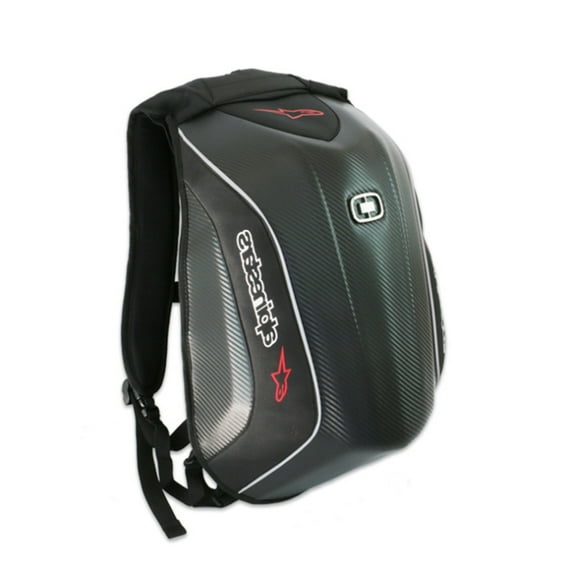 Motorcycle Backpack Knight Motorcycle Hard Shell Carbon Fiber Outdoor Racing Backpack Racing Riding Backpack,Small