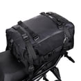 thumbnail image 1 of Motorcycle Bag Tail Bag Waterproof Large Capacity Backpack Pannier Bag Versatile Bag with straps (Black, 30L), 1 of 7