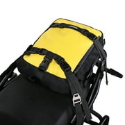 Motorcycle Bag Tail Bag Waterproof Large Capacity Backpack Pannier Bag Versatile Bag with straps Yellow, 10L