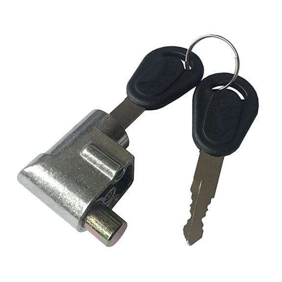 Motorcycle Battery Locks Battery Cylinder Lock Motorbike with 2 Key Cycling Waterproof Battery Box Safety Lock Practical Tool