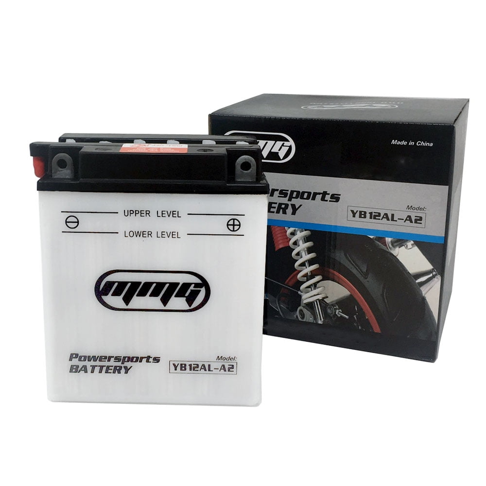 Motorcycle Battery YB12AL-A2 Heavy Duty High Performance