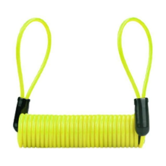 Motorcycle Bike Alarm Brake Disc Locks Security Reminder E0S Q0 Cable D1J2