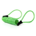 Motorcycle Bike Alarm Disc Lock AntiTheft Spring Warn Cable Wire