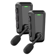 Motorcycle Bike Bluetooth Headset,2 Way Helmet Intercom Communication System, Wireless Noise Cancellation Intercom, Music Sharing, 500m Intercom, IPX5 Waterproof