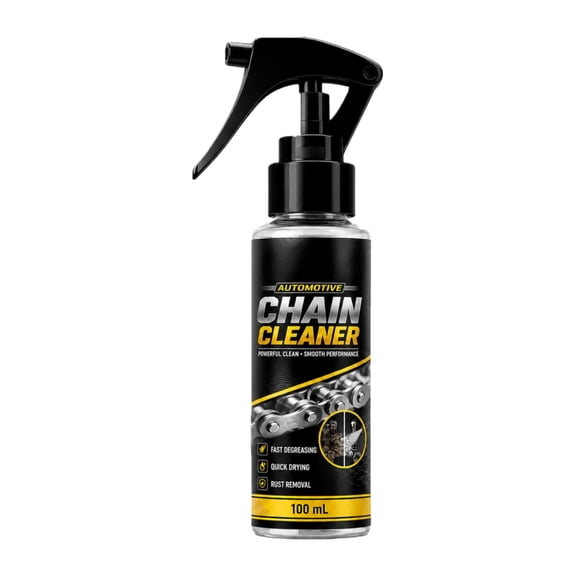 Motorcycle Bike Chain Cleaner, Heavy Duty Grease Rust Remover, Metal Transmission Maintenance Solution, Deep Penetrating Dirt Eliminator For Chain Care