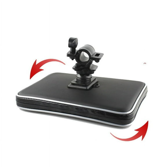 Motorcycle Bike Handlebar Tablet Holder Waterproof Case Bag for 6.5-7" iPad Mini