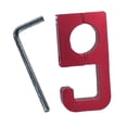 thumbnail image 1 of Motorcycle Bike Hook Assembly for Bottles Bags Handlebar Luggage Hanger Hook red, 1 of 7
