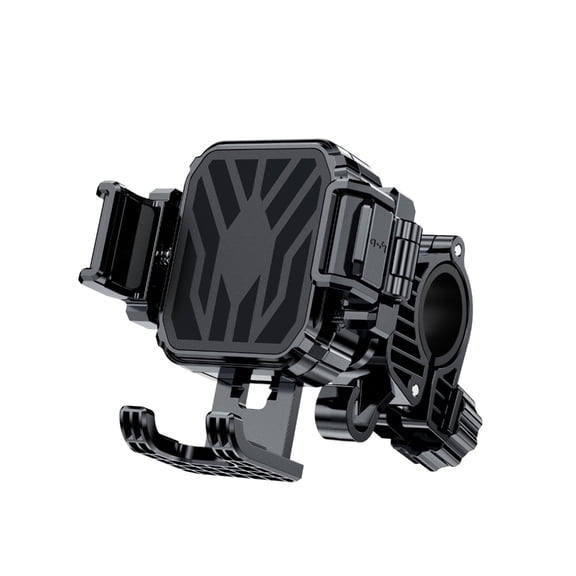 Motorcycle Bike Phone Mount With Advanced Shockproof System Spring Suspension Design Universal Fit For Cycling Commuting Outdoor
