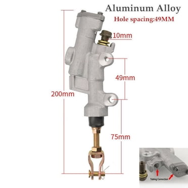Folding Motorcycle Rear Foot Brake Master Cylinder – Hydraulic Pump With Reservoir
