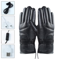 Motorcycle Bike Thermal Heating Gloves Winter Electric Heated Gloves No Batte