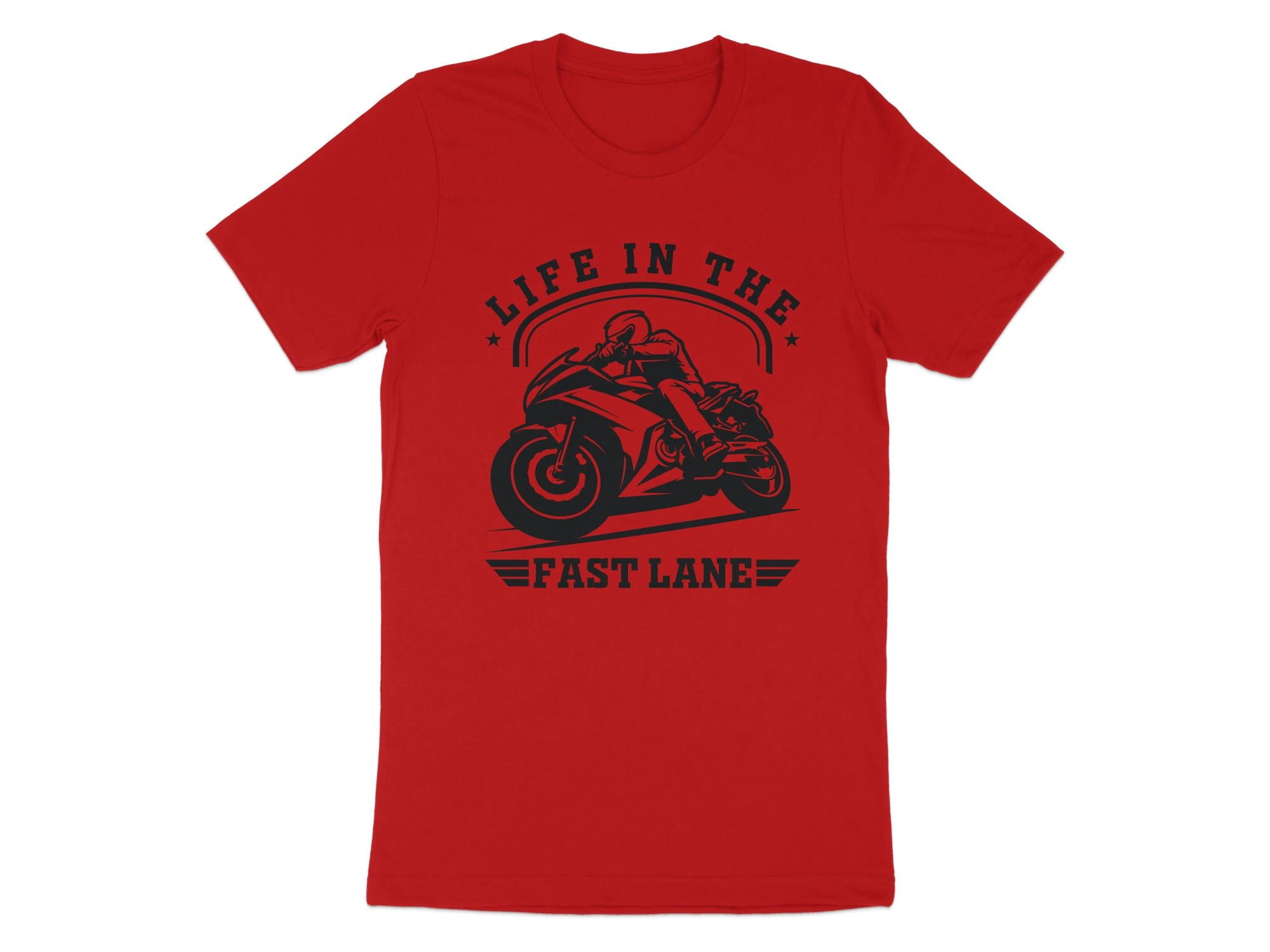 Motorcycle Biker T-Shirt – Cool Motorbike Graphic Tee, Great Gift Idea For Men & Women (UK Made)