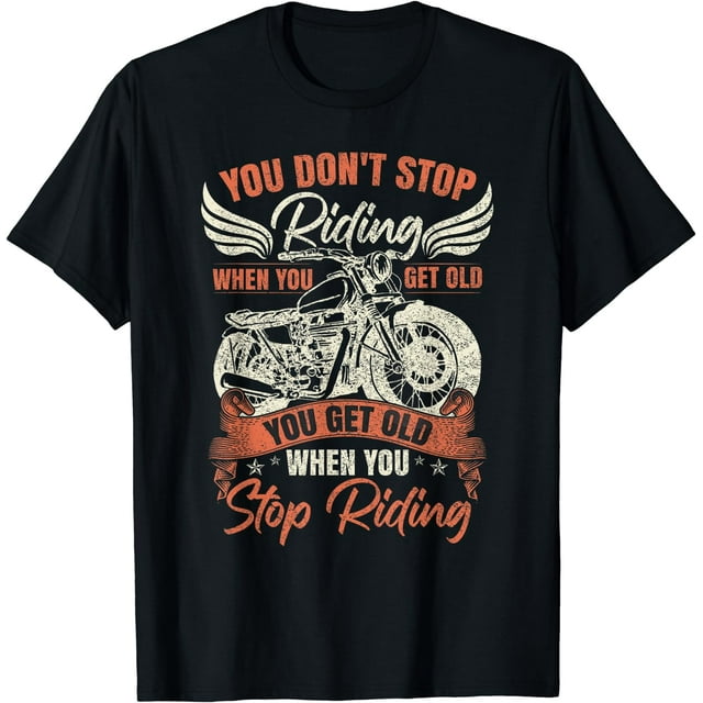 Motorcycle Biker T-Shirt - Walmart.com