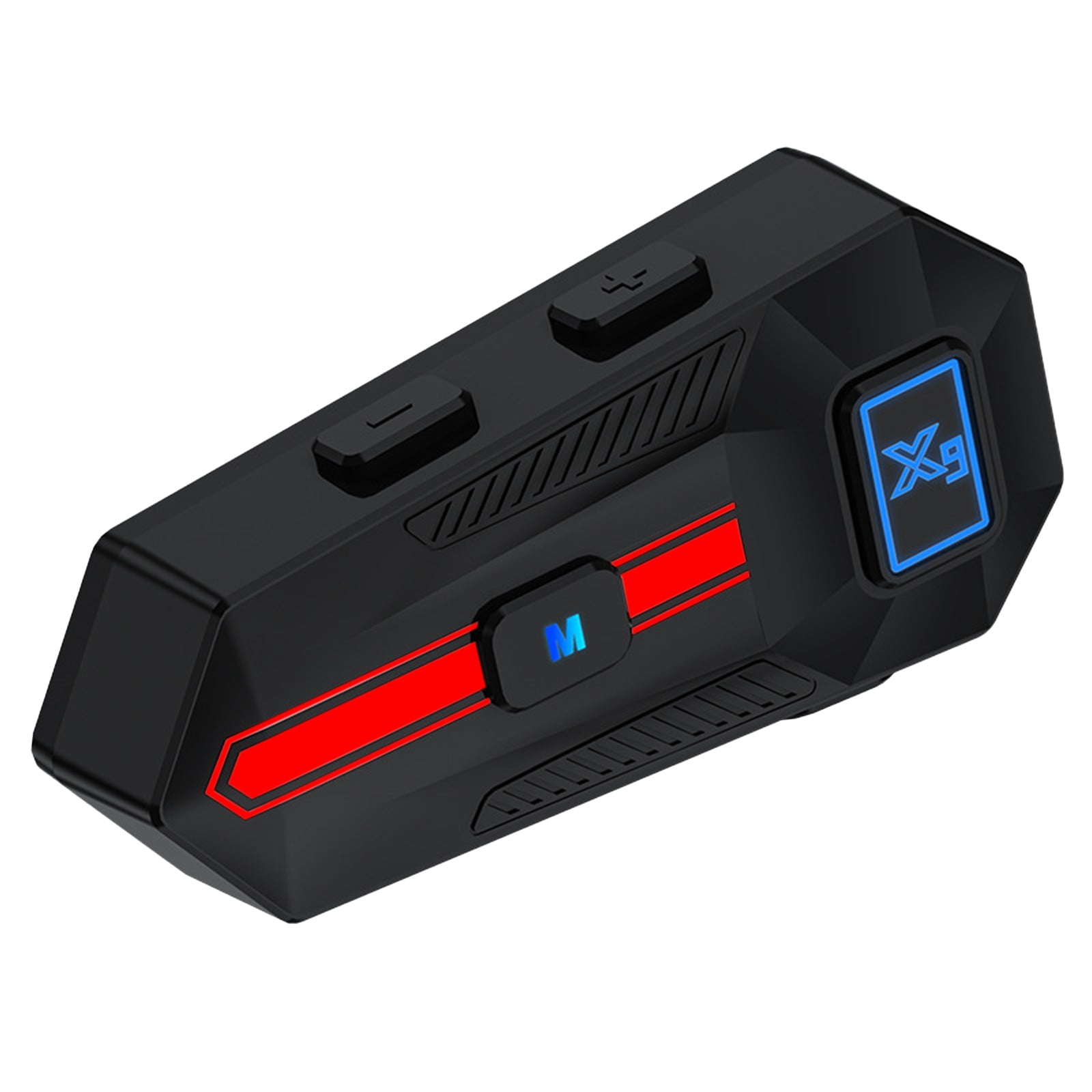 Khptop Motorcycle Helmet Bluetooth Headset,Sking Earphone,CVC Noise Cancellation Stereo Music Automatic Answering,90 Hours Playing Time High Sound Ultra-Thin Headset Black - View #5