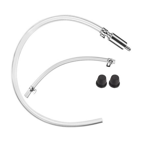 Motorcycle Brake Bleeder Hose Kit with Way Check for Hydraulic System Bleeding for Clutch and Brake Applications Easy Installation Kit for Cars and Motorbikes,50 cm,White