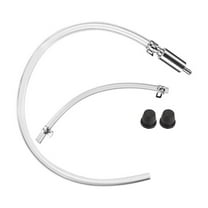 Motorcycle Brake Bleeder Hose Kit with One Way Check for Hydraulic System Tool for Car and Bike Clutch