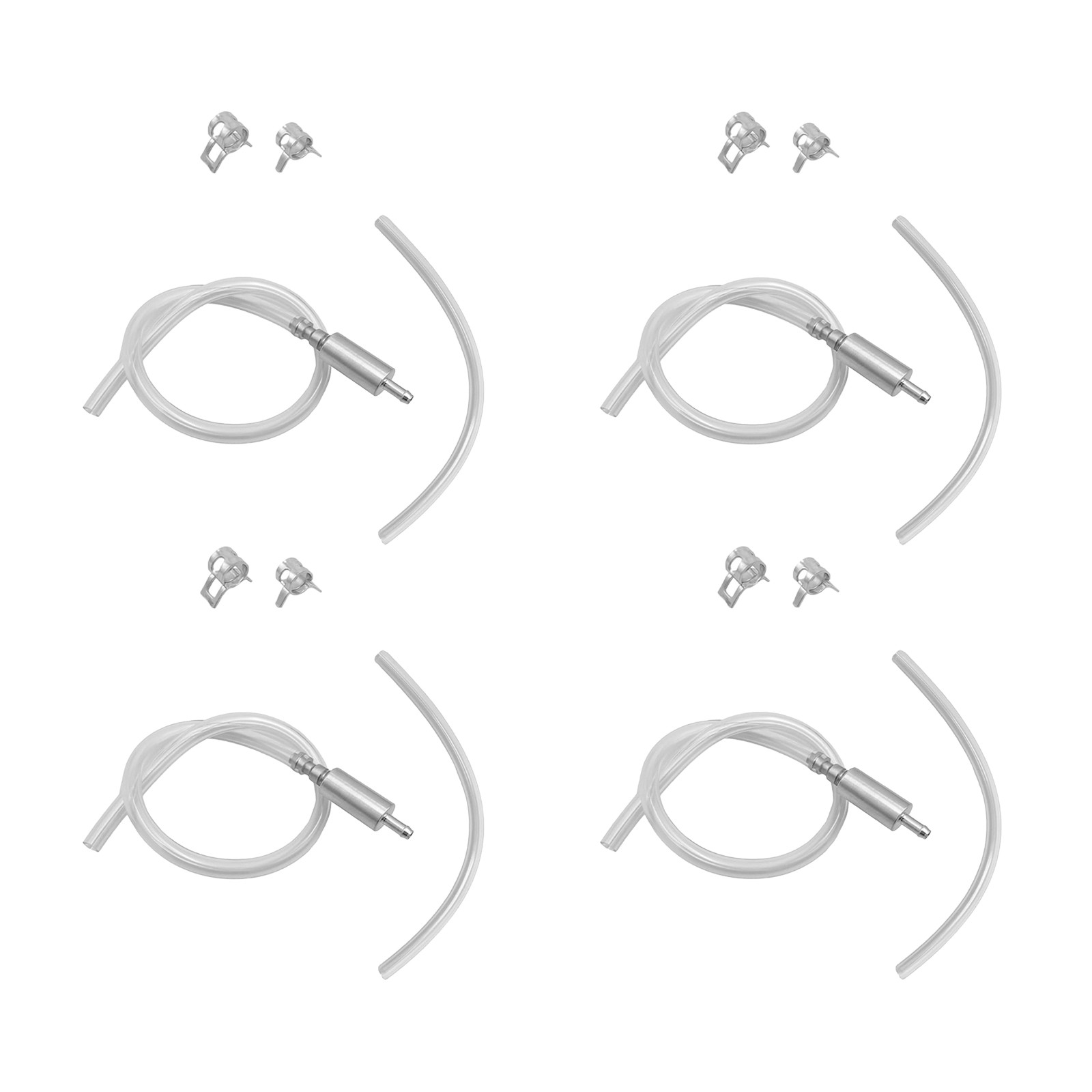 Motorcycle Brake Bleeder Kit, Car Hydraulic Brake Bleeder Clutch Tool Kit Auto Vehicle Motorcycle Oil Pump Oil Bleeding Replacement Adapter Hose Kit 4Pc C