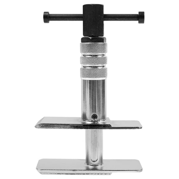 Motorcycle Brake Caliper Spreader Tool Heavy Duty Iron 500LB Capacity 30-75mm Adjustable Secure Grip