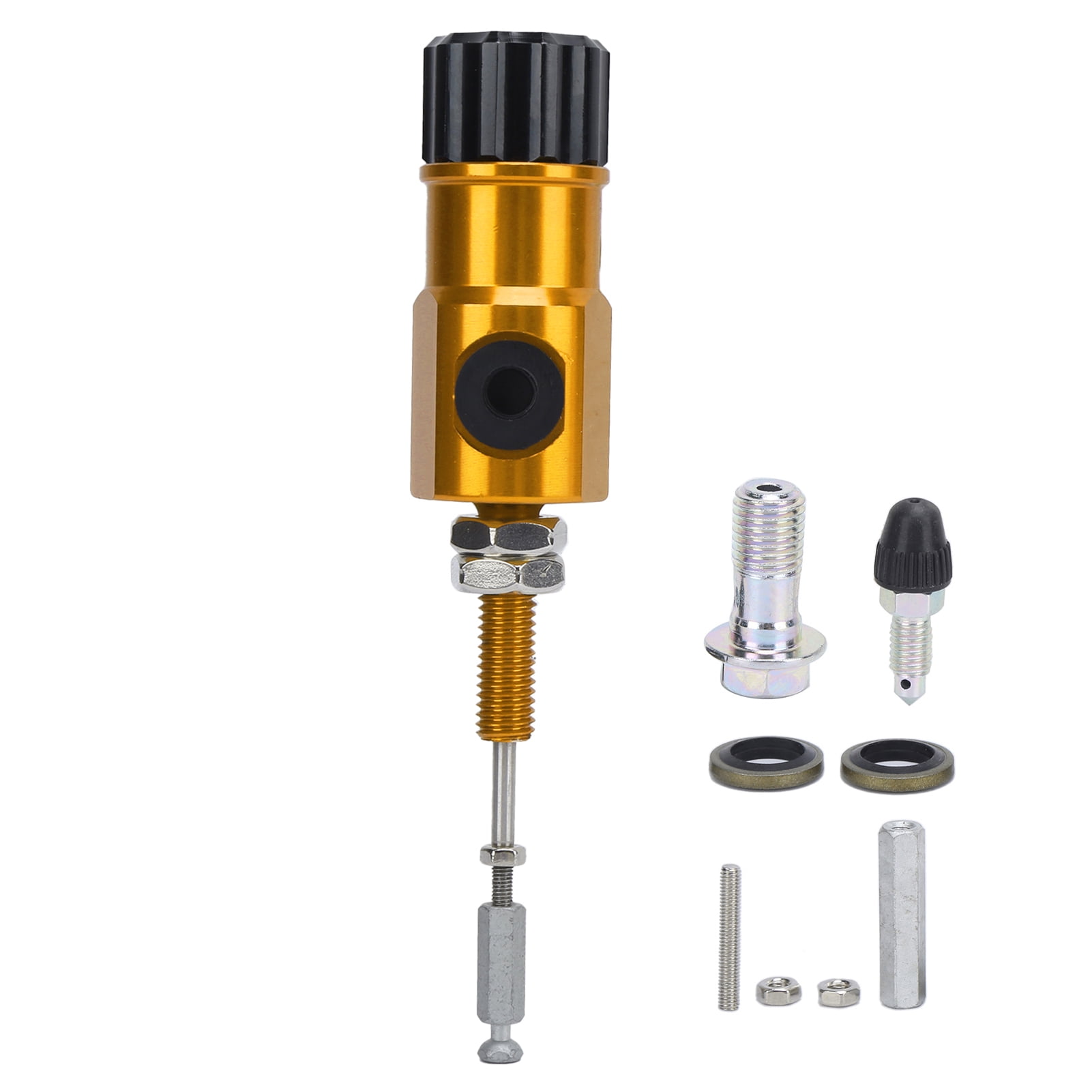 Motorcycle Brake Clutch Pump Aluminum Alloy Modification Universal For Motorbike Bicycleyellow