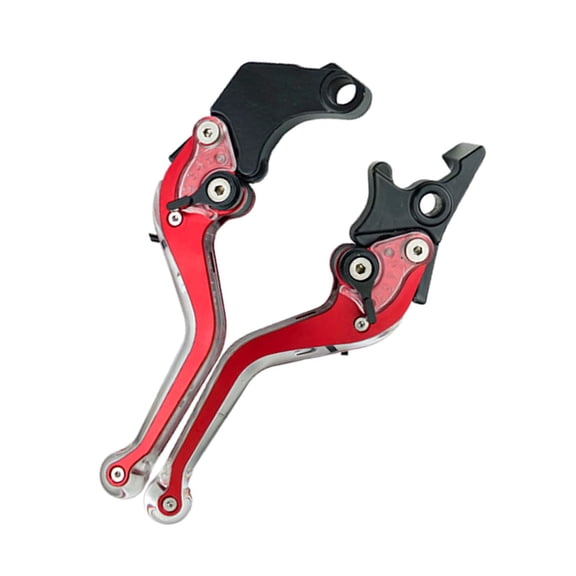 Motorcycle Brake Cutch Cylinder Lever with LED Light Brake Clutches Handle Disc Brake Lever for Scooter Moped