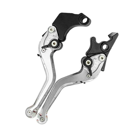 Motorcycle Brake Lever LED Signals Light Hydraulic Clutches Adjustable Aluminum for Most Scooter Moped