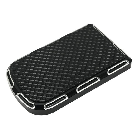 Motorcycle Brake Pedal Pad Cover Replacement for Harley Switchback FLD 2012-2016, FL Softail 2000-2017, Touring 2000-later, Trike 2009-2013