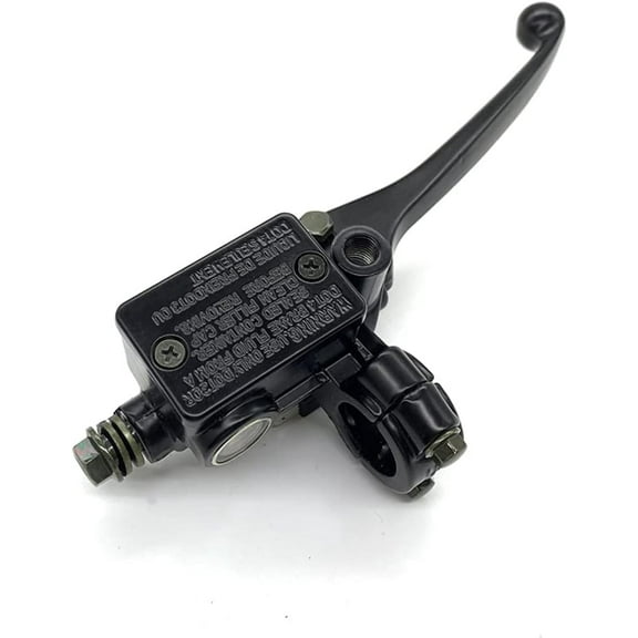 Motorcycle Brake Pump Universal 7/8'' 22mm Handlebar Right Hand Brake Master Cylinder Lever for Dirt Pit Bike ATV Quad Moped Scooter Buggy Go Kart