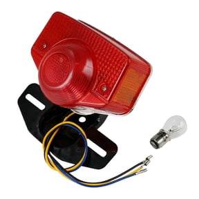 Motorcycle Brake Tail Light Tail Light Assembly with Bulb for CT70 CT90 CT125 XL70 CL70 CL90 Jialing JH70