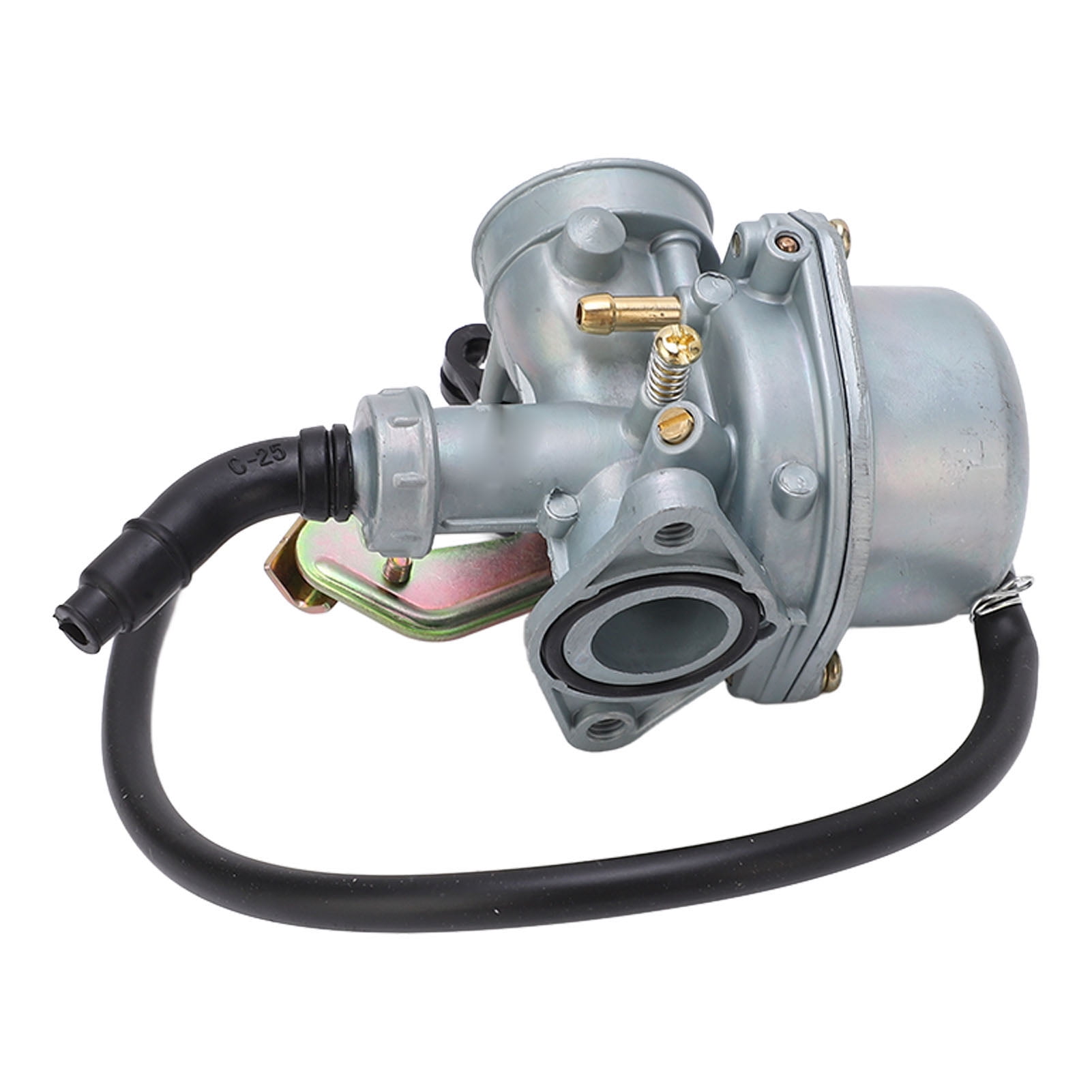 Motorcycle Carburetor,ATV Carburetor 19mm Metal For 50cc To 125cc 4