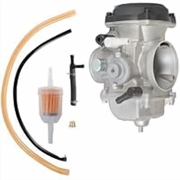 Motorcycle Carburetor Replacement for KLR650 1987-2007 15001-1327, Includes Fuel Filter, Stable Idle