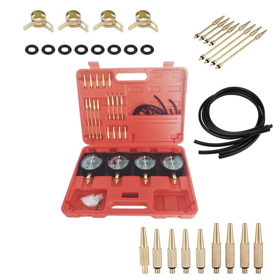 Motorcycle Carburetor Vacuum Suction Gauge Four-Cylinder Synchronous Balance Instrument Kit