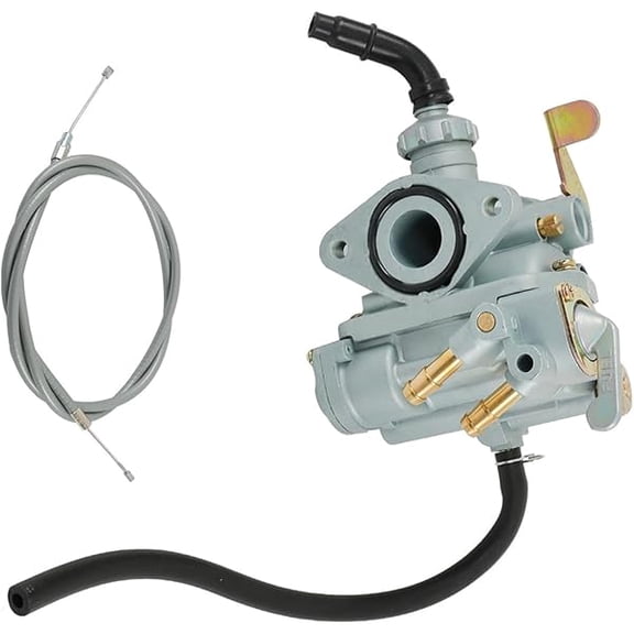 Motorcycle Carburetor with Throttle Cable Replacement Compatible with Honda CT70 CT70H CT 70 KO Trail Bike Models 19691977