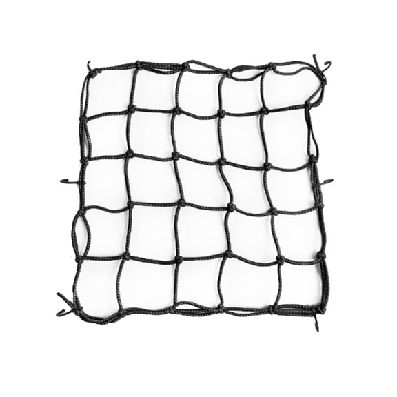 Motorcycle Cargo Net 16"x16" Heavy Duty Bungee Net Luggage Thicken Netting