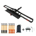 thumbnail image 1 of Motorcycle Carrier Hitch Mount 500 LBS,Steel Dirt Bike Hitch Hauler with Tie-Down Straps & Hitch Tightener,Dirtbike Hitch Carrier for Truck,SUV, Car,Hitch Receiver for Tires Up to 5.5" W,2" Receiver, 1 of 7