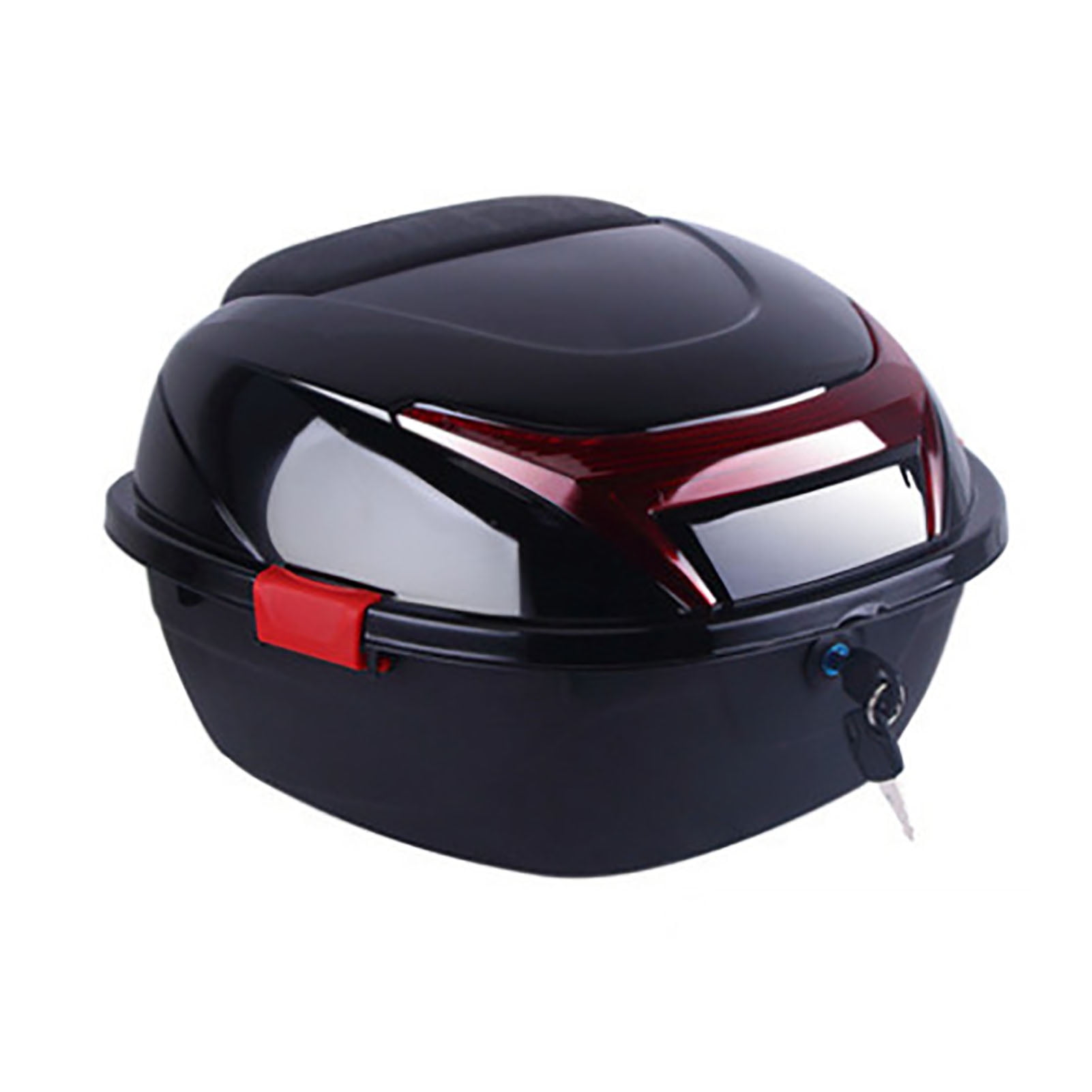 Motorcycle Rear Top Case Moto Luggage Storage Tail Box Waterproof