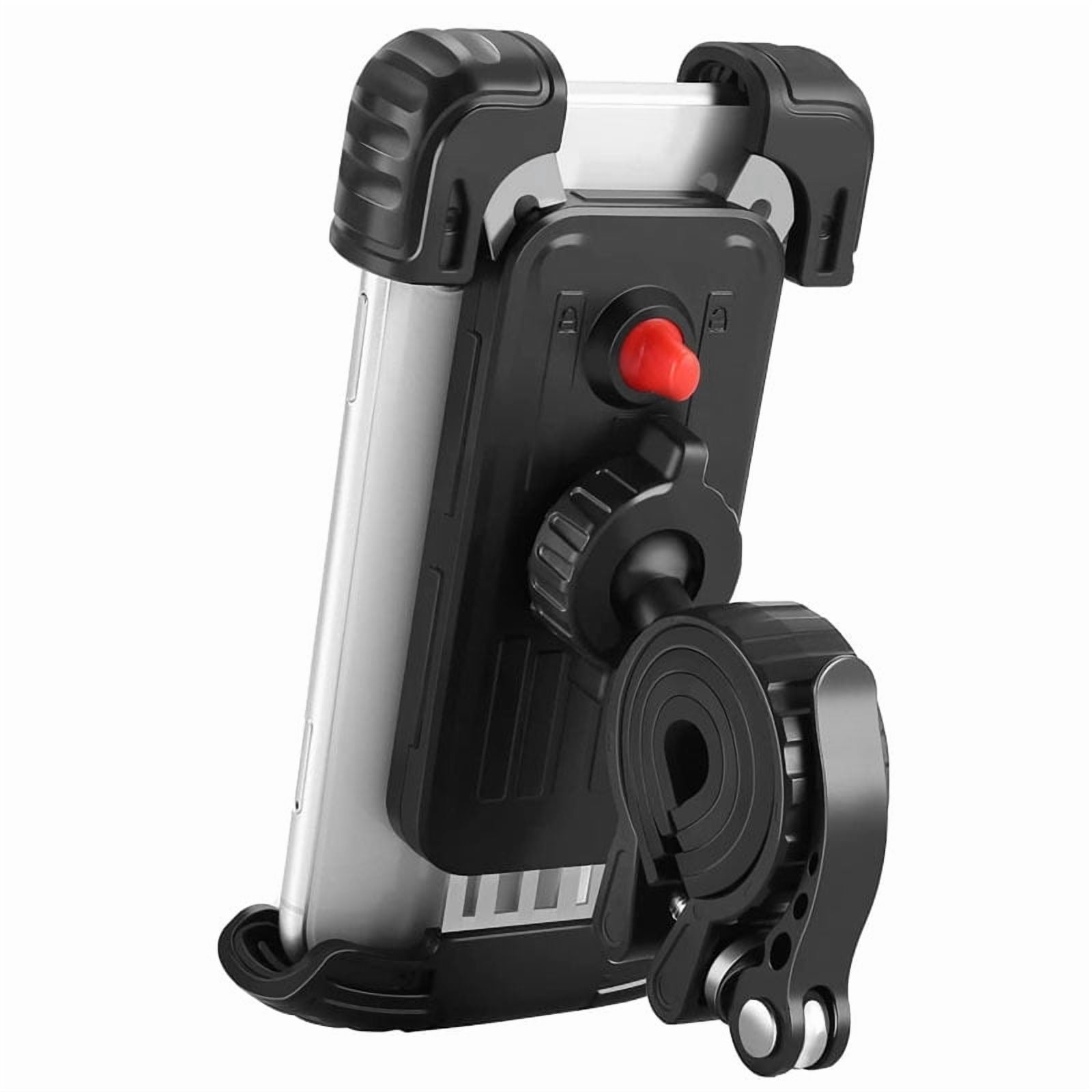 Motorcycle Cell Phone Holder - [Dual Shock Absorber] [Anti-Shake ...
