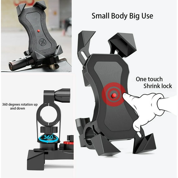 Motorcycle Cell Phone Holder Mount For Harley Sportster XL1200 XL883 XLH Hugger