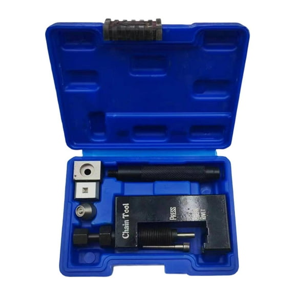 Motorcycle Chain Breaker Repair Tool Chain Cutter Sturdy Metal Construction for 520 525 530 ATV Bike Chains
