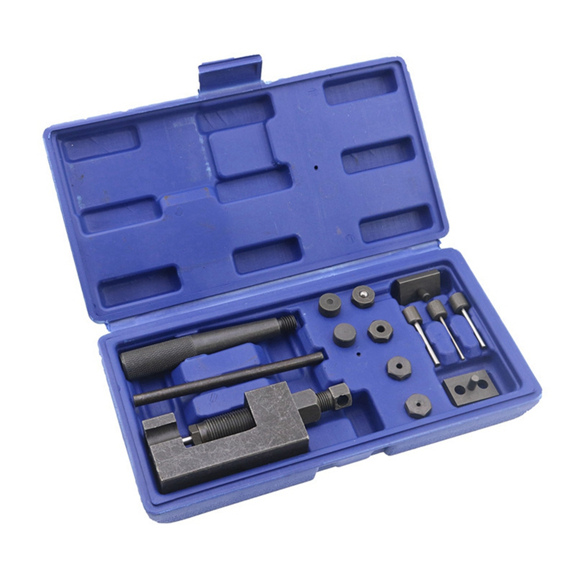 Motorcycle Chain Breaker Riveting Tool 6 Pins Cutter Riveter Bike Pin Handle for 415/4 pwm25