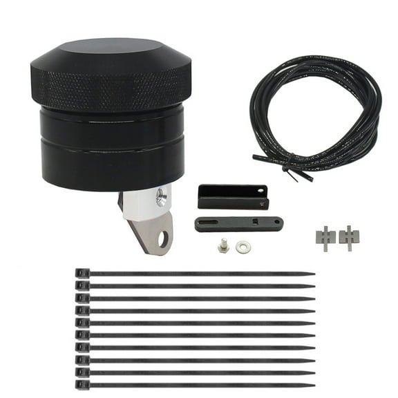 Motorcycle Chain Lubricator Oiler Auto Hand Control Motorbike Bike Oil Cup Part Black